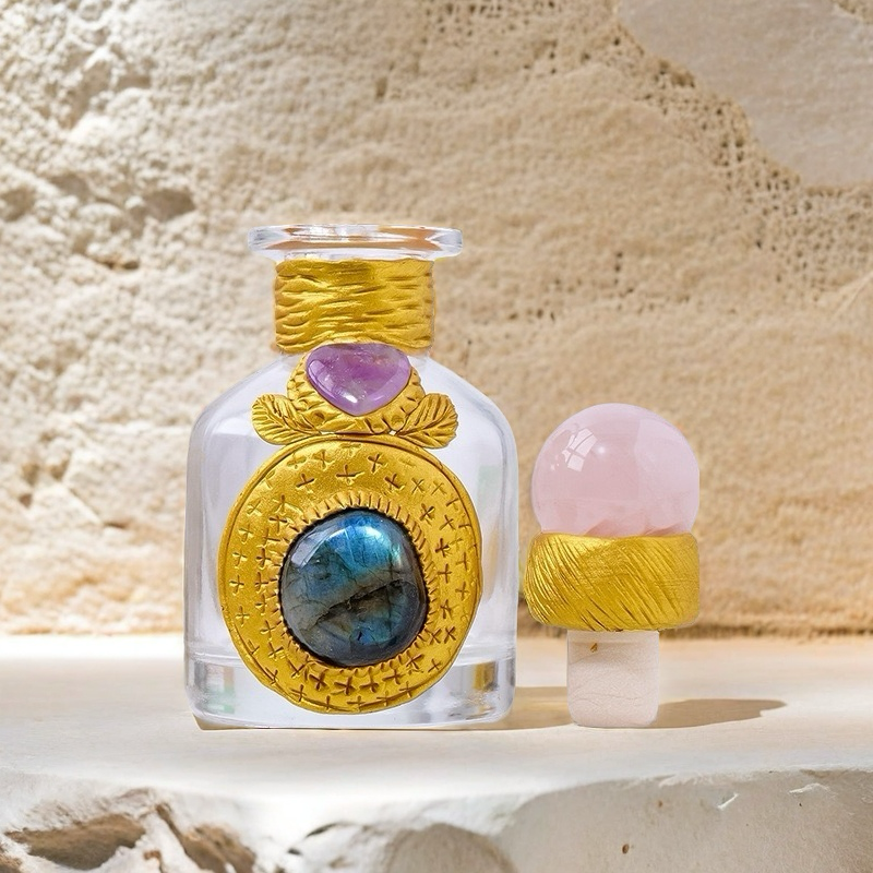 Crystal Perfume Dispenser Bottle Aromatherapy Essential Oil Bottle