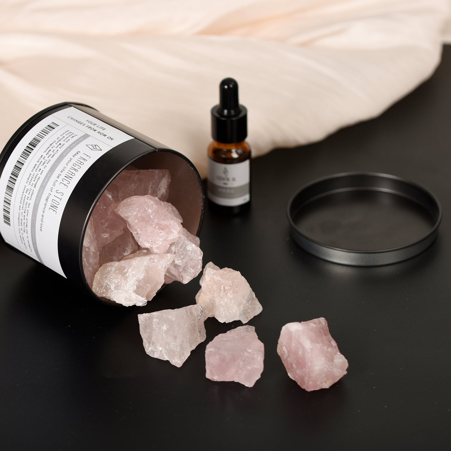 Aromatherapy Crystal Diffuser-Rose Quartz