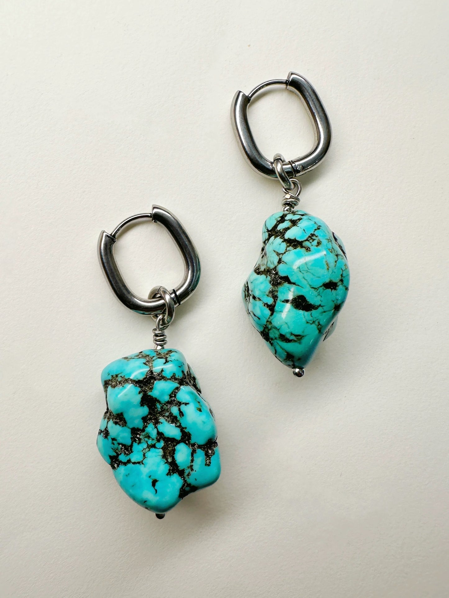 Tibetan Turquoise Earrings