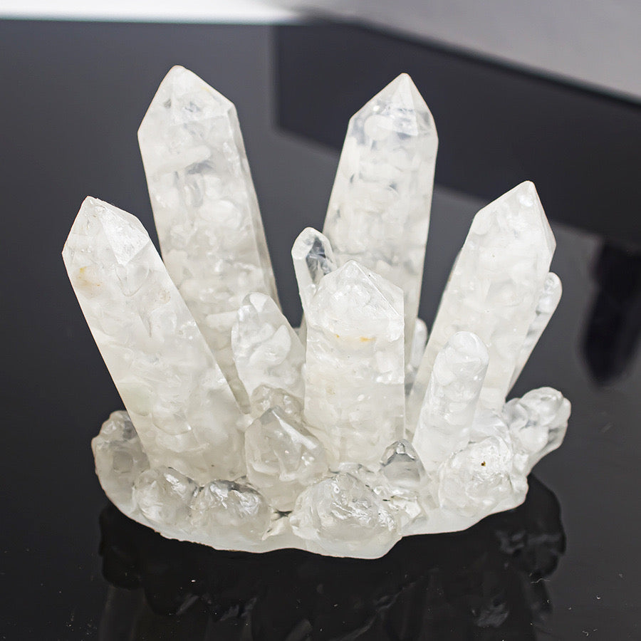 Natural Crystal Chip Drip Crystal Cluster