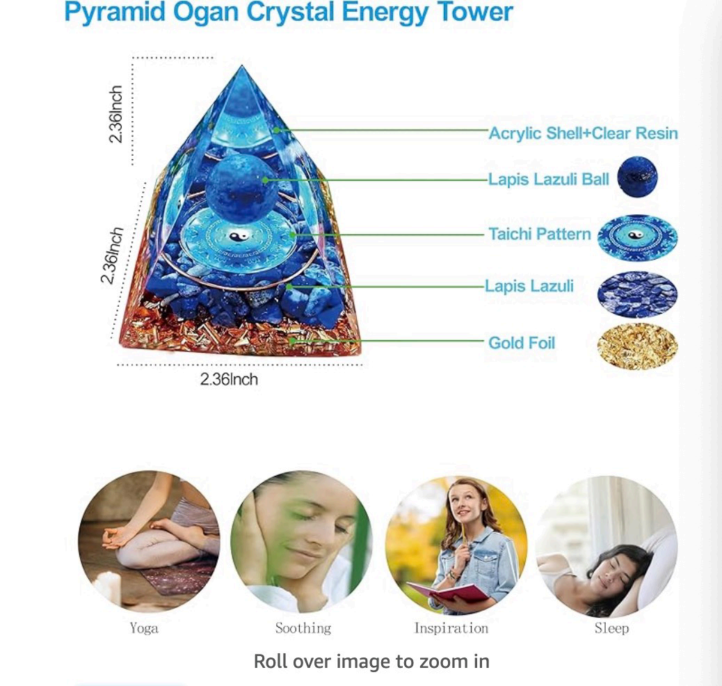 Crystal Pyramid-FengShui Fortune