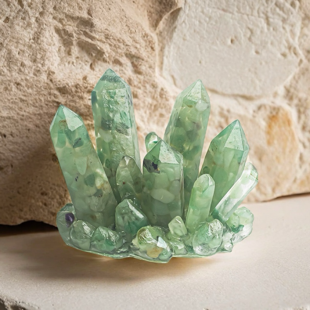 Natural Crystal Chip Drip Crystal Cluster